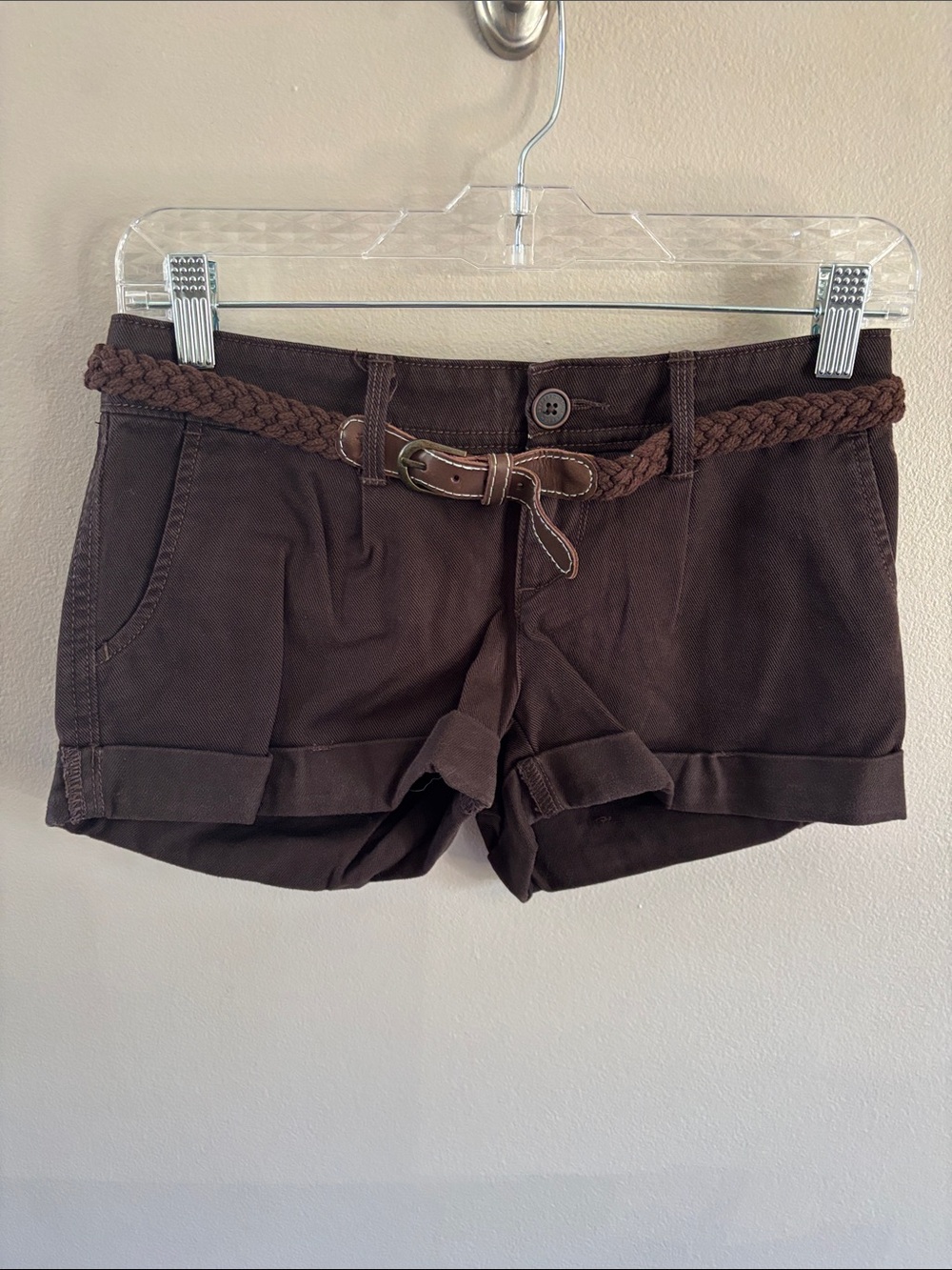 00 Abercrombie & Fitch shorts and belt